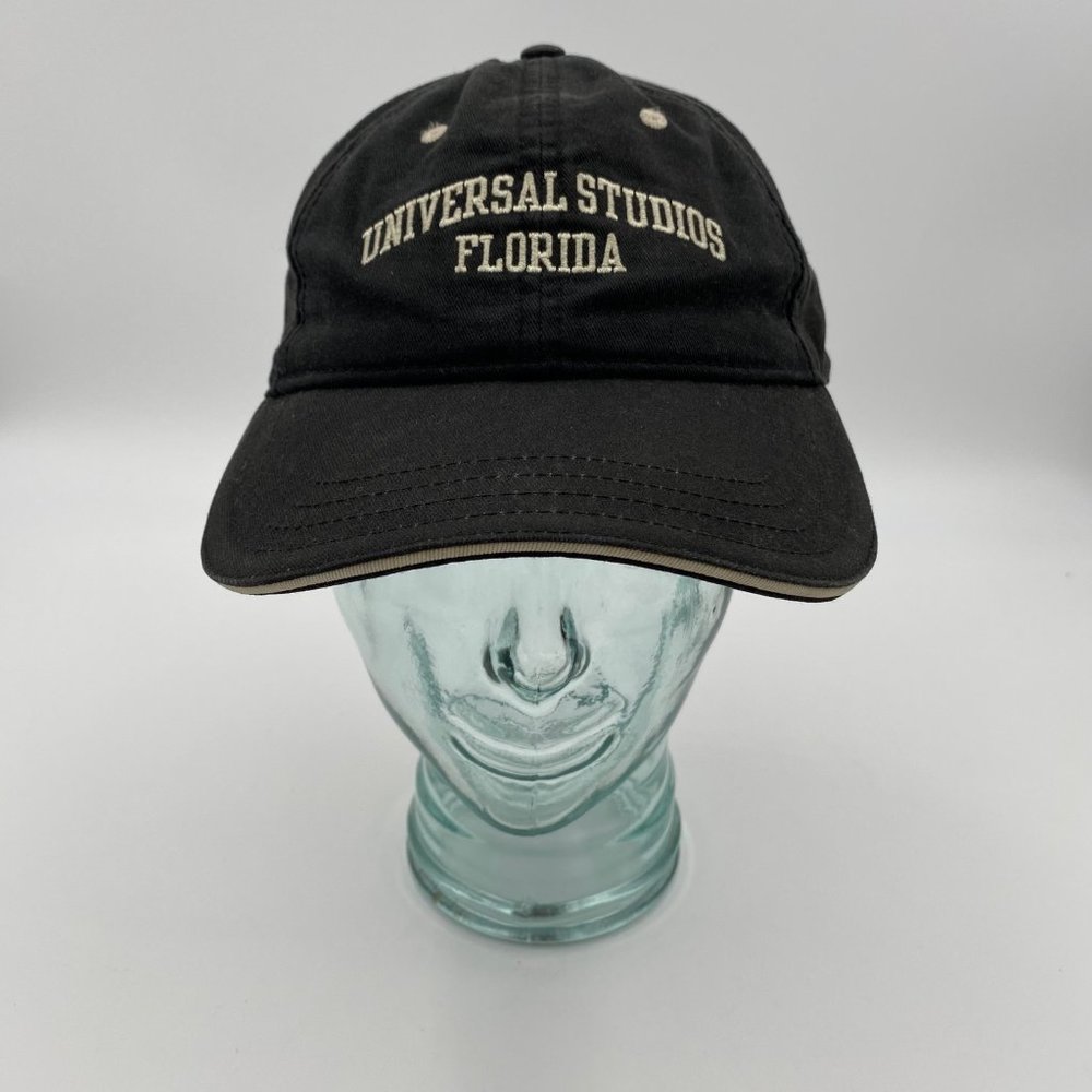 Universal Studios Florida Faded Black Adjustable Hot Cap Theme Park Souvenir